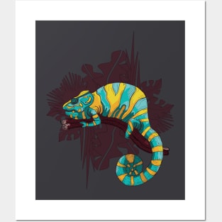 Chameleon Posters and Art